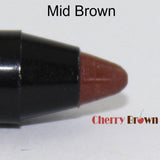 Mid Brown eyeliner pencil close up