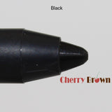 Black eyeliner pencil close up