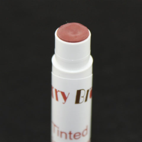 Natural Red Tinted Lip Balm Close Up