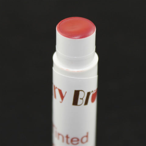 Raspberry Creme Tinted Lip Balm Close Up